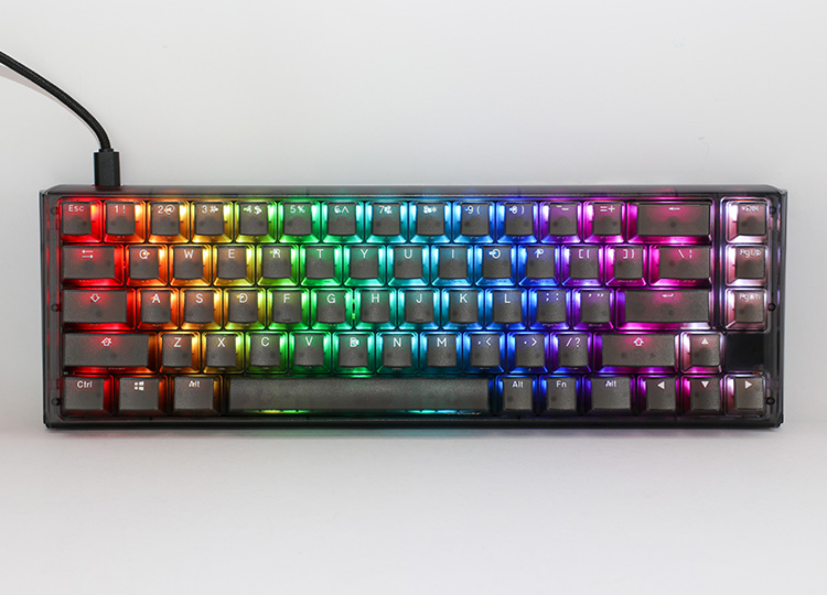 DUCKY ONE 3 Aura RGB Noir - SF - Marron