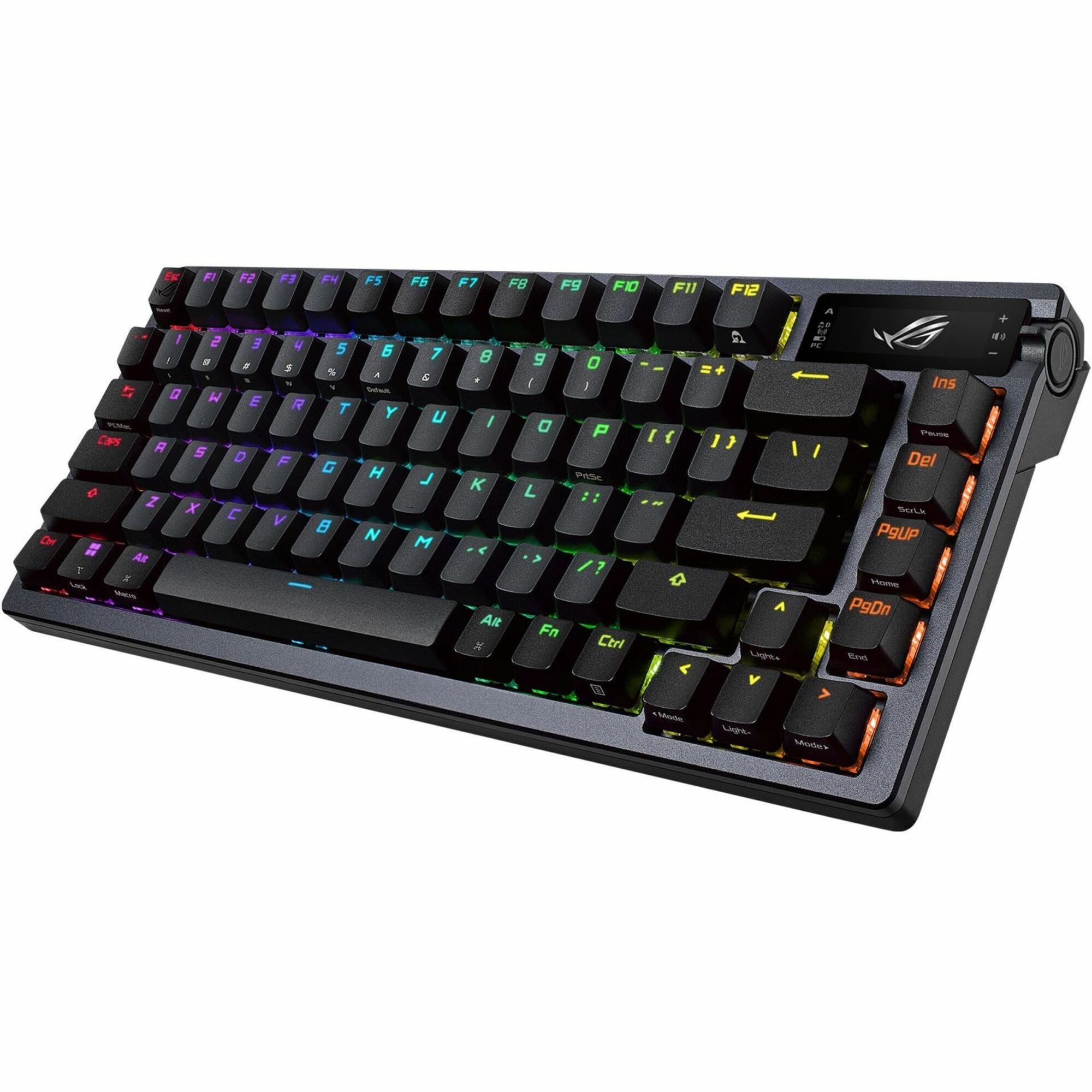 ASUS ROG Azoth 75 Wireless DIY Custom Gaming Keyboard- RGB Black