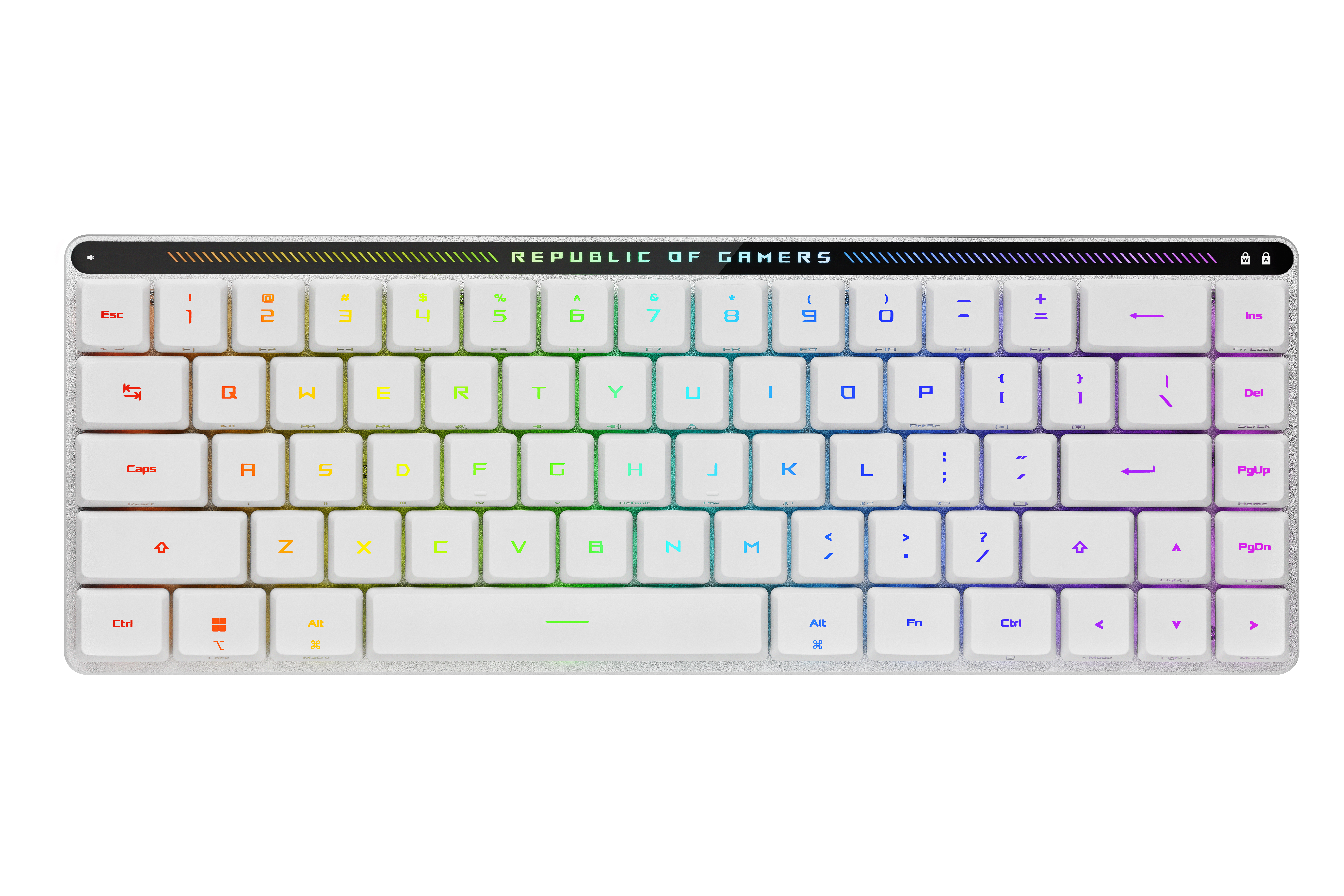 ASUS ROG Falchion RX Low Profile 65% compact wireless gaming keyboard(Open Box)