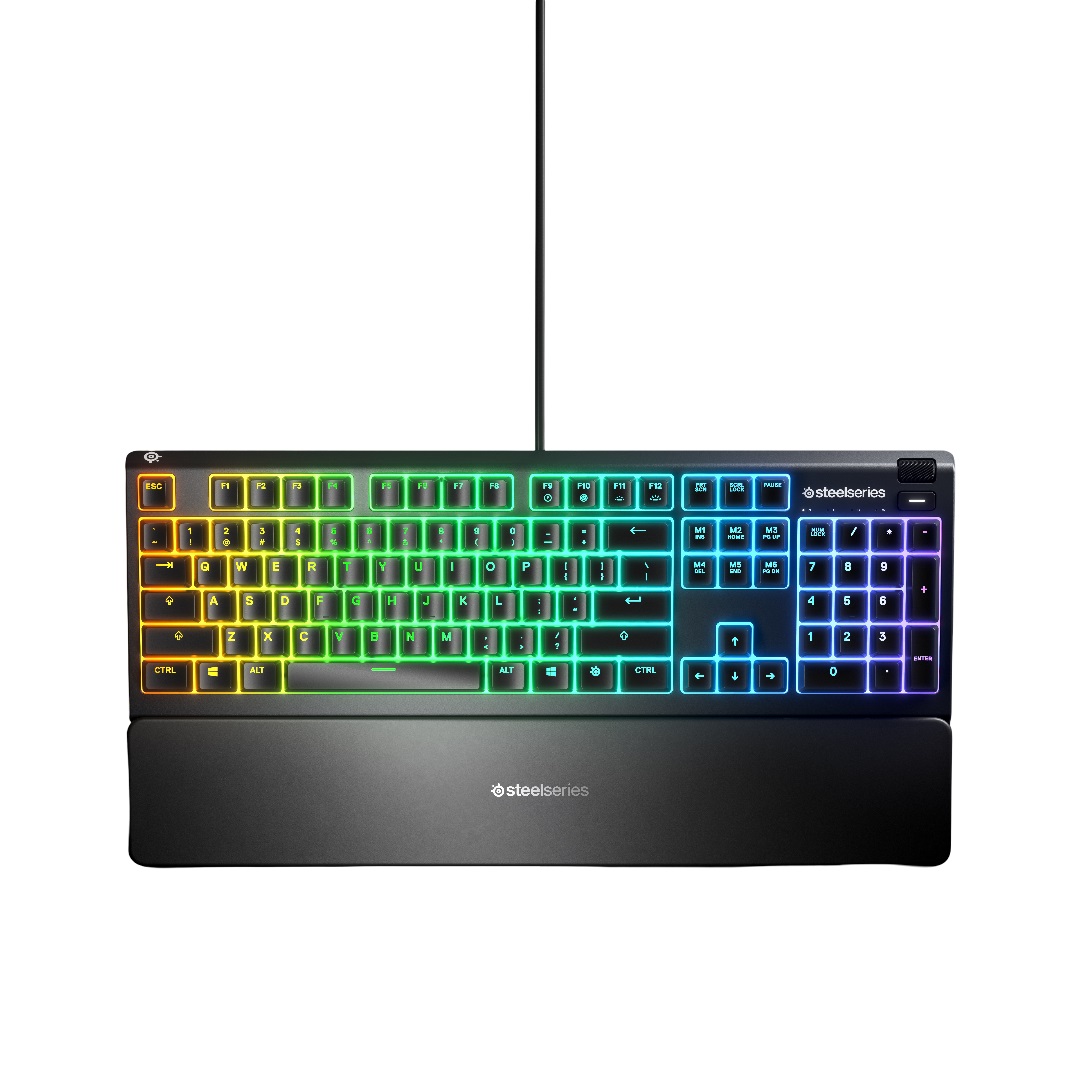 STEELSERIES Apex 3 Pleine grandeur Clavier de jeu, Noir