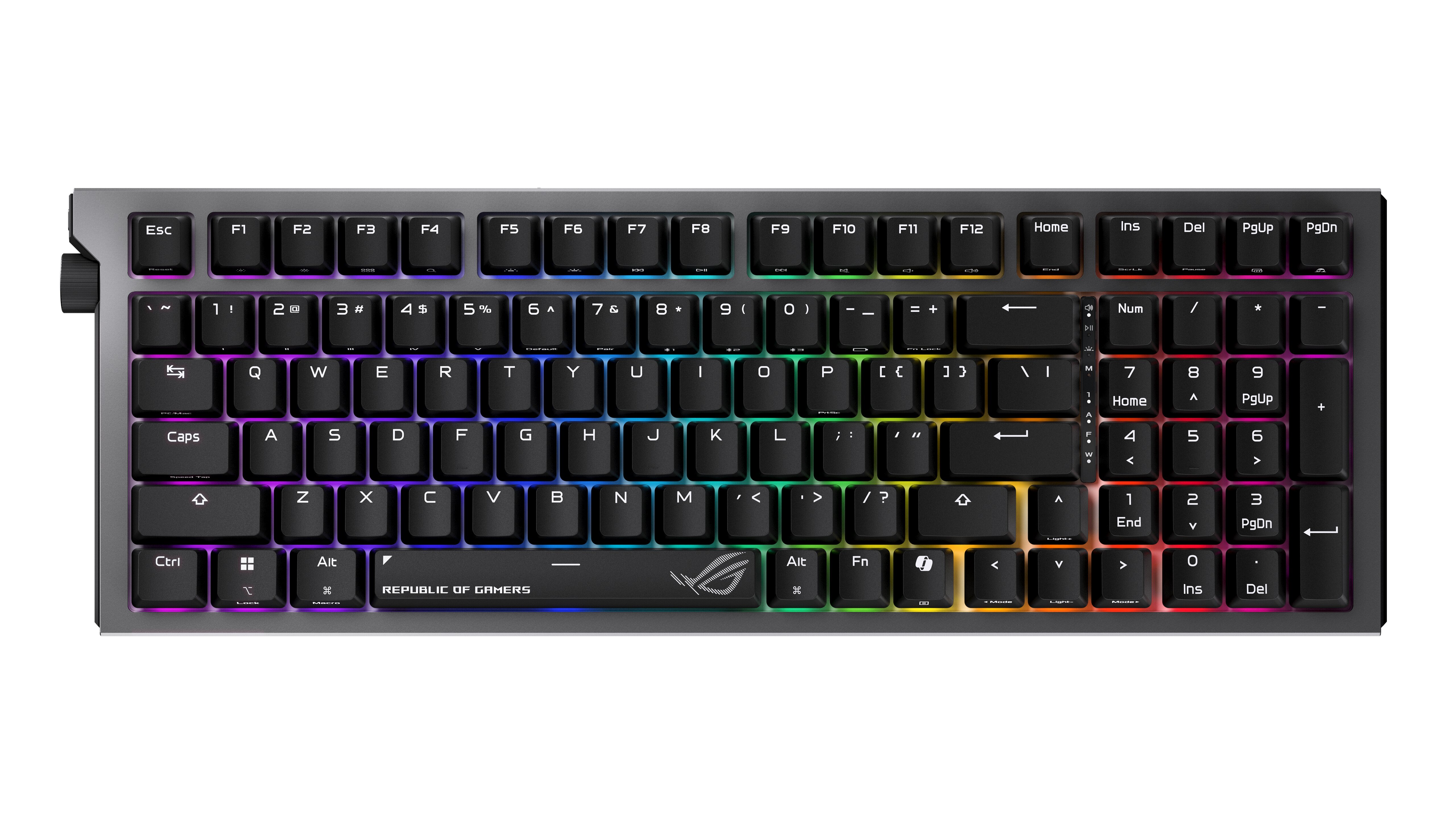 ASUS X903 ROG Strix Morph 96 96 % Clavier de jeu, Noir