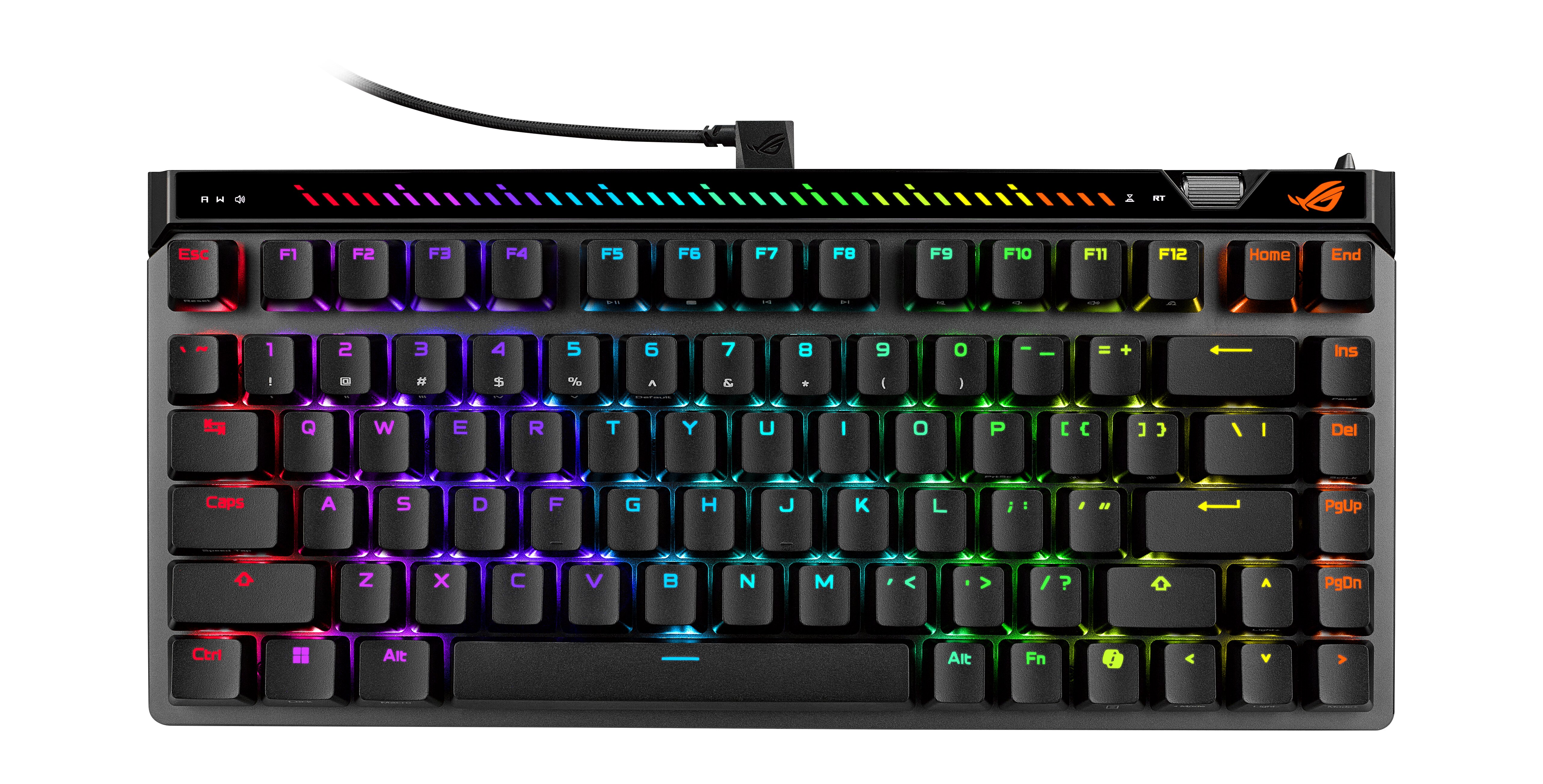 ASUS M705 ROG Falchion Ace 75 HE 75 % Clavier de jeu, Noir(Open Box)
