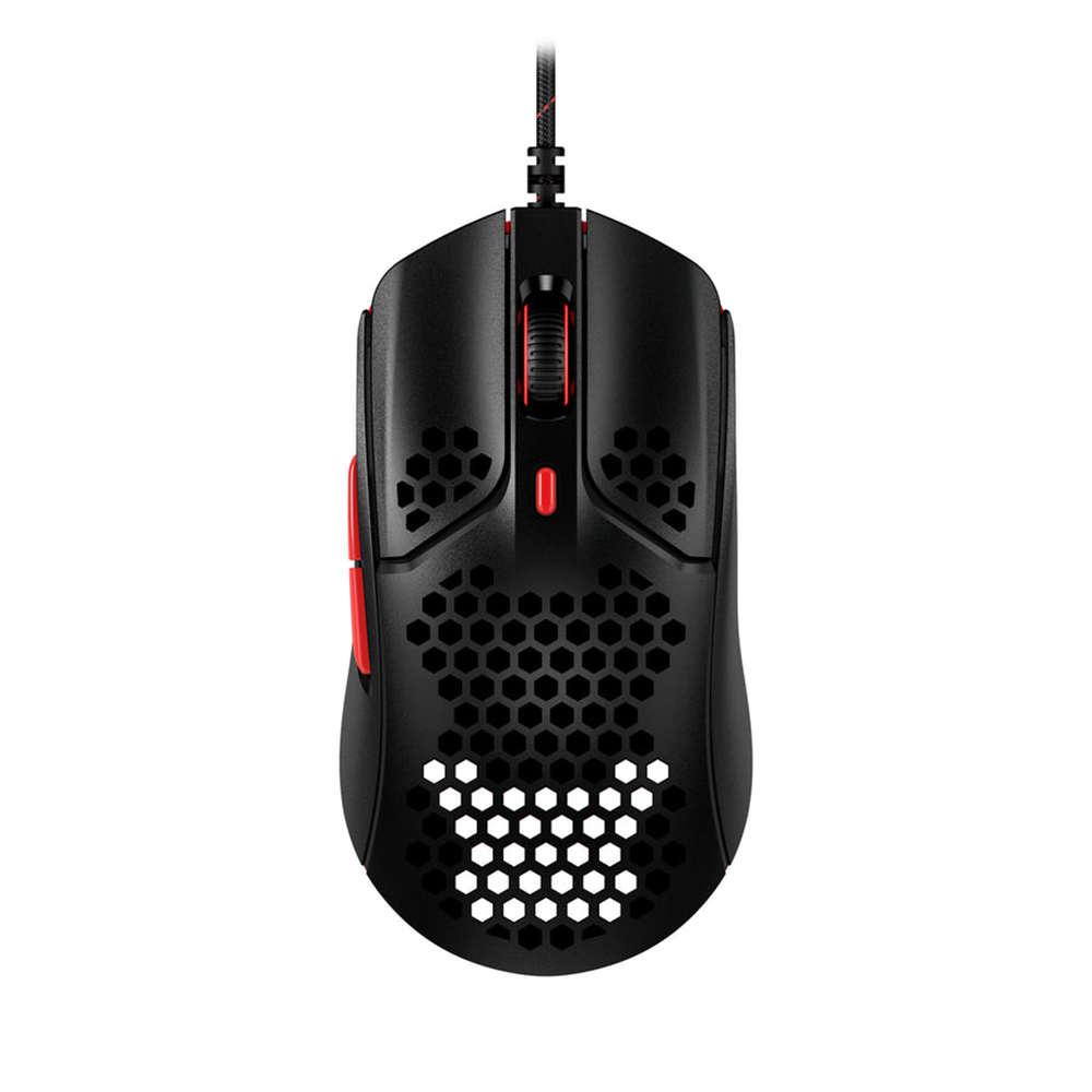 HYPERX Pulsefire Haste : Noir/Rouge ? Ultra léger, 59 g(Open Box)