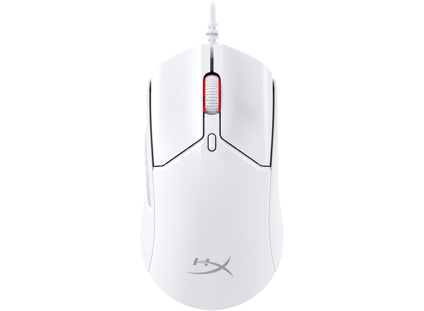 HyperX Pulsefire Haste 2 Ambidextrous Gaming Mice - White (6N0A8AA)