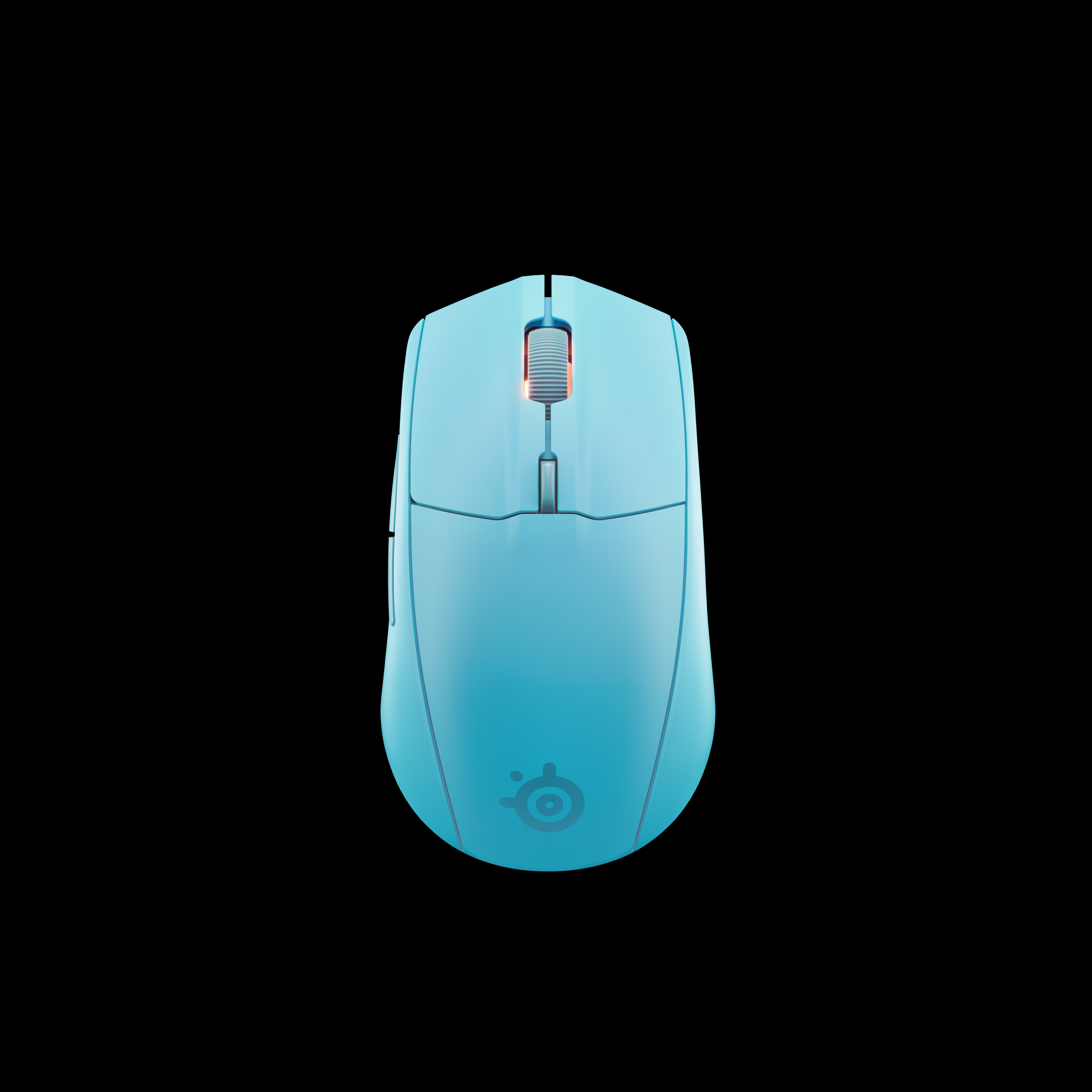 STEELSERIES Rival 3 Wireless Gen 2 Gaming Mouse - Aqua(Open Box)