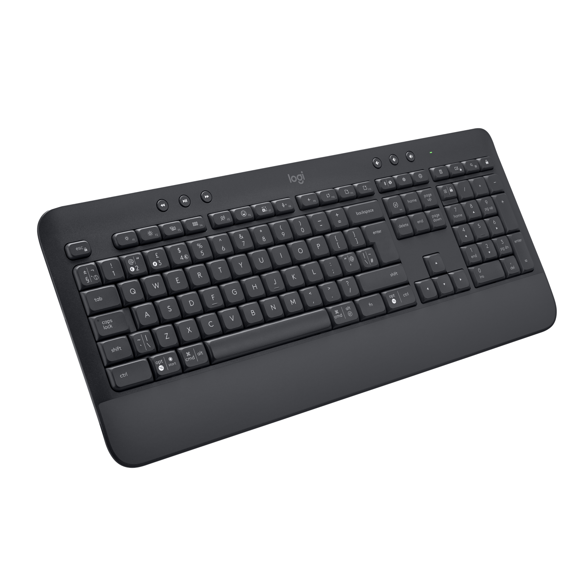 LOGITECH K650 Signature Wireless Keyboard w/Bolt Receiver (Graphite)