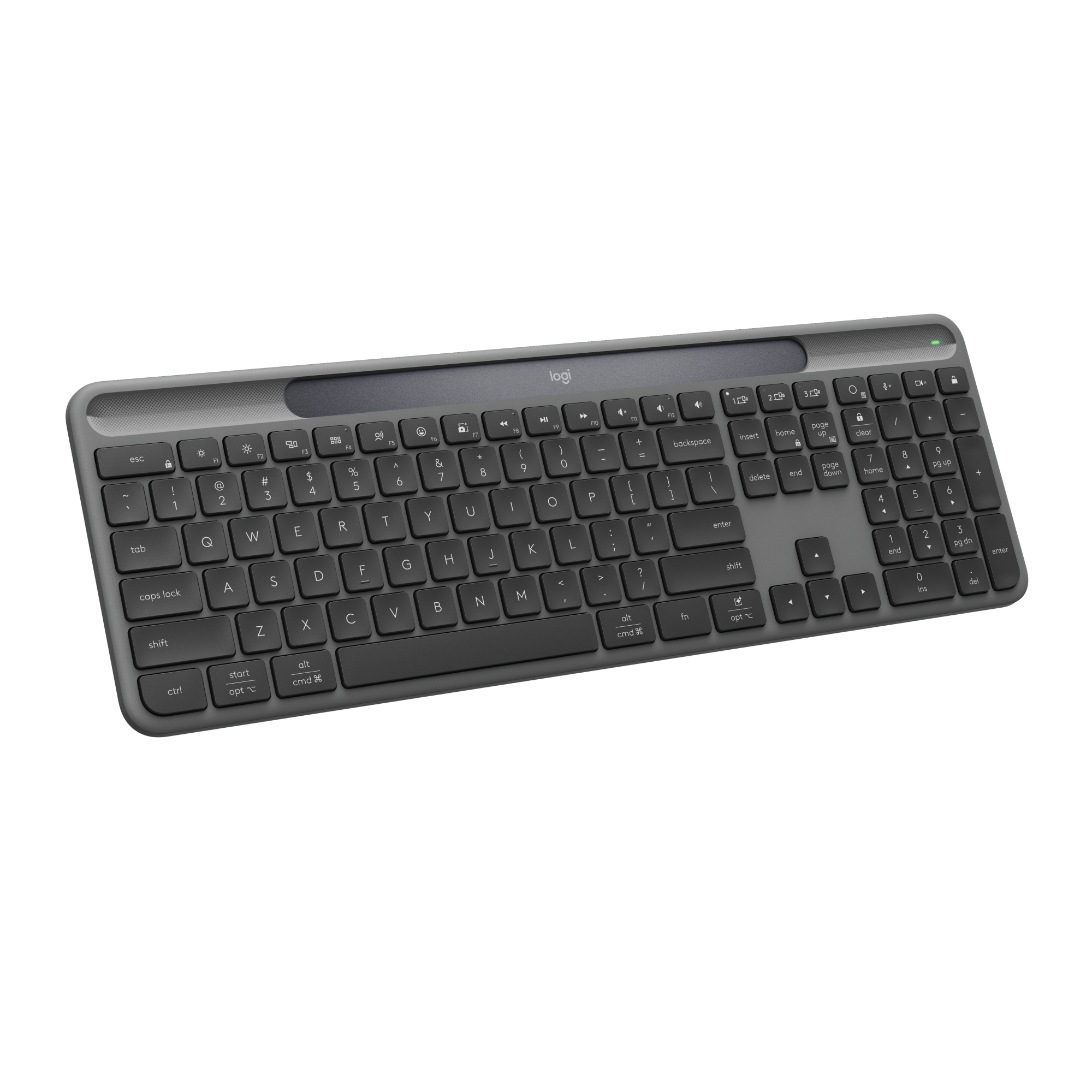 LOGITECH Pleine grandeur Clavier de productivité, GRAPHITE