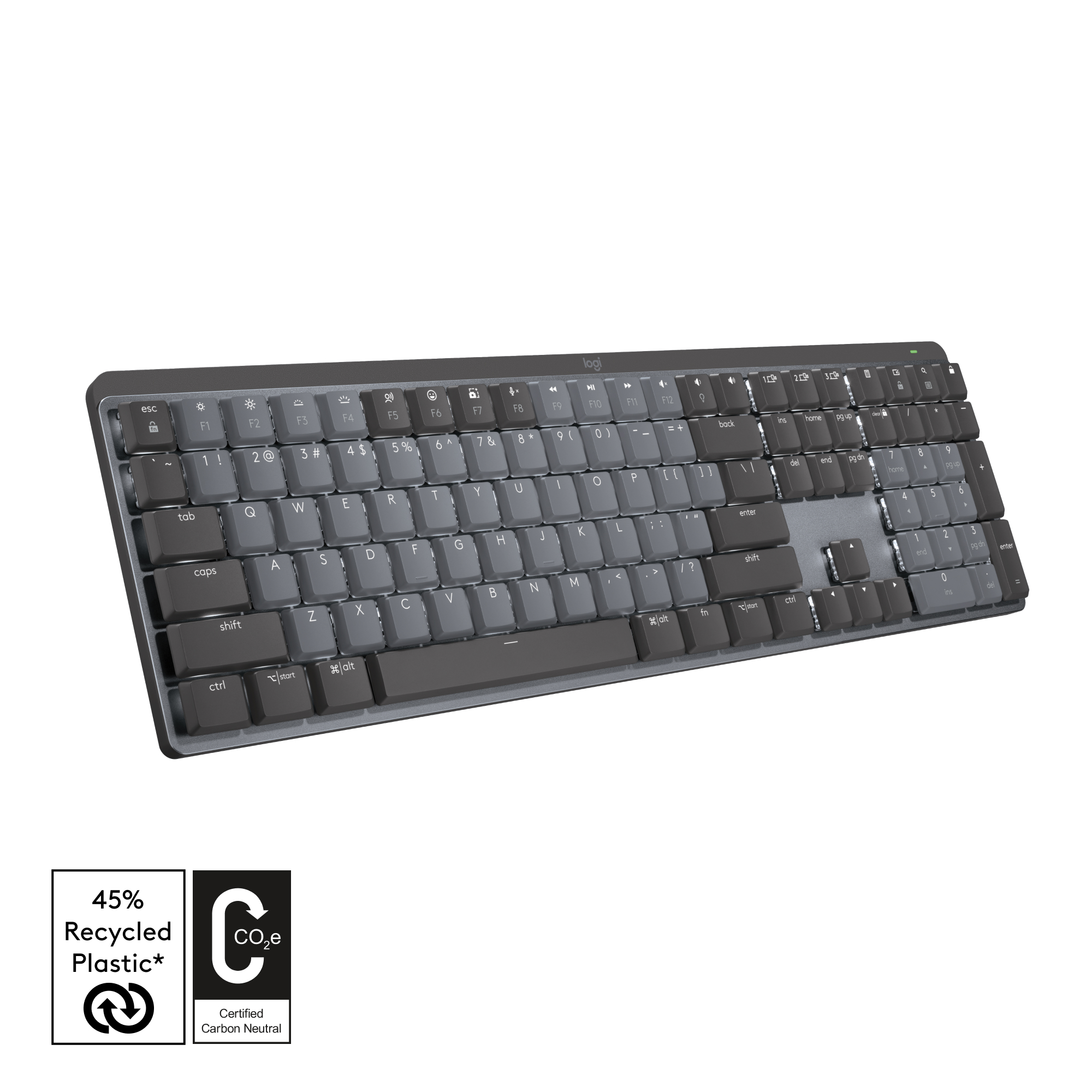 LOGITECH  MX Mechanical Wireless Keyboard (Tactile Quiet Switches)