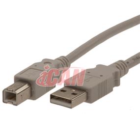 iCAN USB Cable A/B - 6 ft. (for PC to USB2 Printer or Other USB V.2 Device) (USB2HSAB-06) Alternative product CAICA00537