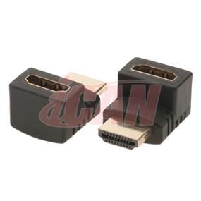 iCAN Right Angle HDMI M/F Adapter 270 Right (1 pack)(Open Box)