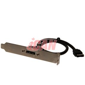 iCAN étend/convertit 2 ports SATA internes en 1 port eSATA2 (SATA ESATA-1B)(Boîte ouverte)