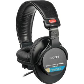 SONY MDR-7506 Circumaural Closed-Back Professional Monitor Headphone, Black | wired & foldable | designed for professional studio & live/broadcast applications