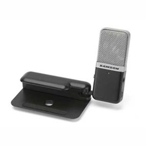 SAMSON Go Mic Portable USB Condenser Microphone, Black(Open Box)