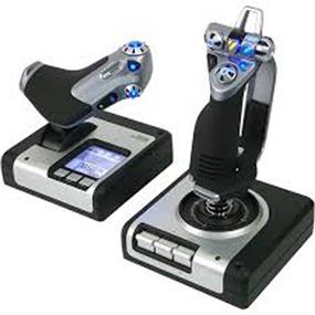 LOGITECH G Saitek X-52 Flight System with Joystick & Throttle (945-000025)(Open Box)