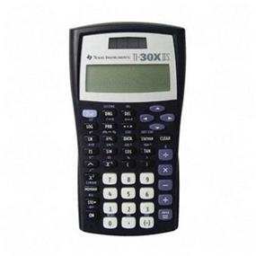 Texas Instruments Scientific Calculator (30XIIS) | Two-line display | Solar Powered | Fraction features | Conversions | Basic scientific and trigonometric functions | One- and two-variable statistics