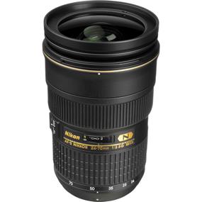 Nikon AF-S NIKKOR 24-70mm f/2.8G ED Lens ~ | Three ED Elements for Less Chromatic Aberrations | Exclusive Nano Crystal Coat | Internal Focus for Fast & Quiet Auto Focusing
