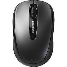 MICROSOFT Wireless Mobile Mouse 3500 - Lochness Grey  (GMF-00009) | 2.4GHz Wireless , Plug & Go , BlueTrack(Open Box)