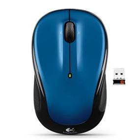 Logitech M325 Wireless Mouse 2.4GHz w/ Nano Logitech Unifying Receiver - New Blue (910-002650)(Open Box)