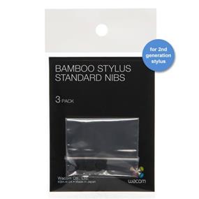 WACOM Bamboo (2nd Generation) Stylus Nibs, 3-Pack
