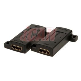iCAN Active HDMI Booster / Extender Female/Female Coupler with Active ICs Embedded for Lossless HDMI Extension.(1 pack)
