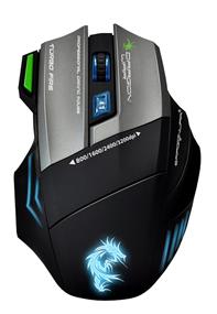 DRAGON WAR G9 Thor Design Blue Sensor Gaming Mouse with Macro function, w/Mouse Mat(Open Box)