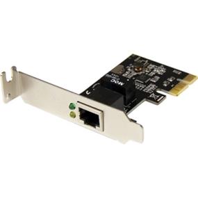 Carte Réseau PCIe 1 port - Profil Bas - Port RJ45 - Chipset Realtek  RTL8111H - Carte Réseau Ethernet - Carte Réseau Adaptateur Serveur NIC