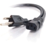 Cables To Go 16 AWG Universal Power Cord 2ft (NEMA 5-15P to IEC320C13) (29925)