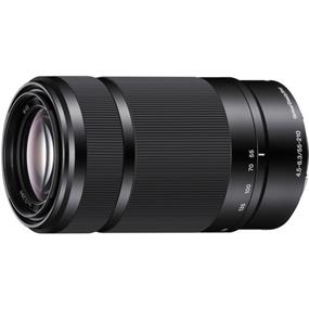 Sony (SEL55210) - Objectif téléphoto zoom 55-210 mm f/4.5-6.3 | moteur de mise au point automatique et silencieux | stabilisation d'image optique SteadyShot | Noir