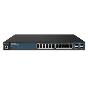 EnGenius (EWS7928P) Neutron Series 24-Port Gigabit PoE+ Wireless Management Switch with 4 SFP Ports