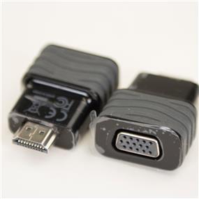 iCAN Self-powered 1080P HDMI to VGA Dongle, Support 1920 x 1080@ 60Hz WUXGA (1 pack)
