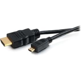 Cables To Go High Speed HDMI to HDMI Micro Cable with Ethernet (Black) - 4.9 ft. (42510)