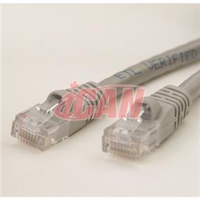 iCAN CAT6 RJ45 Patch Cable, Snagless - 7 ft. (Grey) (C6ENB-007GRY)