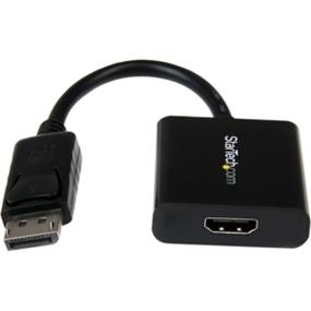 StarTech DisplayPort® to HDMI® Active Video and Audio Adapter Converter (DP2HDS)