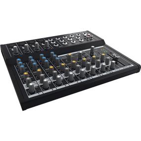 MACKIE Mix12FX - 12-Channel Compact Mixer with Effects | 4 Mic/Line Inputs with 3-Band EQ & HPF | 4 Stereo 1/4" Line Inputs | Stereo RCA Tape Inputs & Outputs | Pan, Level & Overload Indication