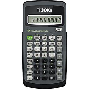 Texas Instruments Scientific Calculator (TI-30Xa) | One Line 10 Digit Display | Fraction Features | One-Variable Statistics | Conversions | Basic Scientific and Trigonometeric Functions