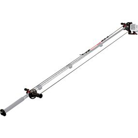 JOBY Action Jib Kit | Turns Nearly Any Pole into a Jib Arm | Removable & Adjustable Pole Clamps | Adjustable Pulley Cord for Tilt Control | Monopod 1/4"-20 Screw End CapMonopod 1/4"-20 Screw End Cap(Open Box)