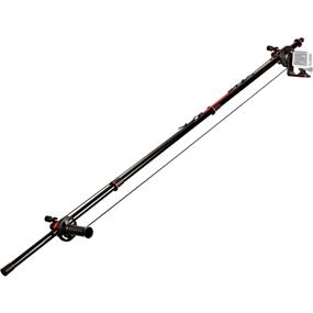 JOBY Action Jib Kit & Pole Pack | Three 20" Modular Extension Poles | Removable & Adjustable Pole Clamps | Adjustable Pulley Cord for Tilt Control | Clamps Can Be Mounted 35-49" Apart | Carry Bag for Kit Components