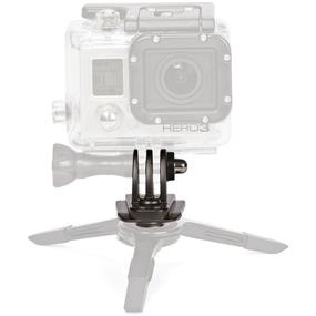 JOBY Tripod Mount for GoPro HERO | Adapts 3-Prong Mount to 1/4"-20 Thread | Built-In Tightening Thread