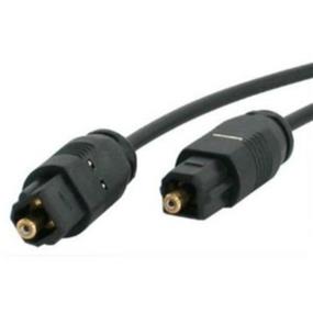 StarTech 3 ft Toslink SPDIF Optical Digital Audio Cable (THINTOS3)