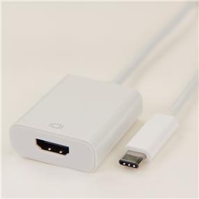 iCAN Premium USB 3.1 Type C Male to UltraHD HDMI 2.0 4K Female adapter (ADP USB3C-HDF)(Open Box)