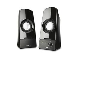 Cyber Acoustics CA-2050 - Speaker System 2pc | Powered by AC Adapter(Open Box)