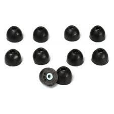 Shure (EABKF1-10M) - Paquet de 5 paires d'embouts de remplacement pour série SE - Moyens - Noir