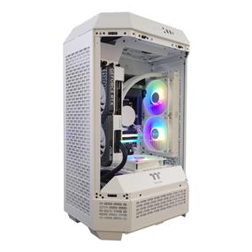 ARMOURY T300 Gaming PC AMD Ryzen 7 7800X3D, GeForce RTX 4070 SUPER, 32GB DDR5, 1TB NVMe SSD, Wi-Fi 6, AIO Liquid Cooling, Windows 11 Home (Snow)(Open Box)