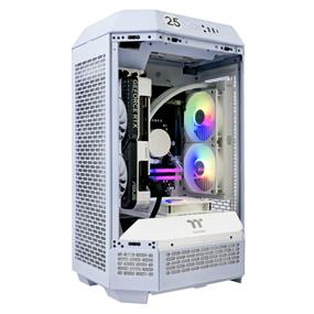 ARMOURY T300 Gaming PC AMD Ryzen 7 7800X3D, GeForce RTX 4070 SUPER, 32GB DDR5, 1TB NVMe SSD, Wi-Fi 6, AIO Liquid Cooling, Windows 11 Home (Hydrangea Blue)