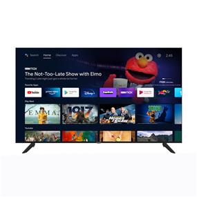 SKYWORTH de 50 po UD7200 4K UHD DEL TV intelligente Android avec Google Assistant, écran sans cadre, télécommande vocale, Chromecast intégré