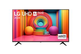 LG UT75 55" 4K Smart TV, UHD - 60Hz - Alpha 5 Gen 7 - WebOS 5 year Upgrade - Airplay 2 + Chromecast Built IN - 55UT7570PUB