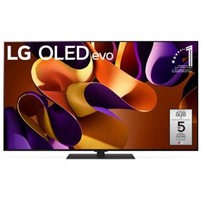 LG OLED evo G4 55" 4K Smart TV, Self Lit Pixels, Brightness Booster Max, One Wall Design & Always Ready, a11 AI Processor - OLED55G4SUB