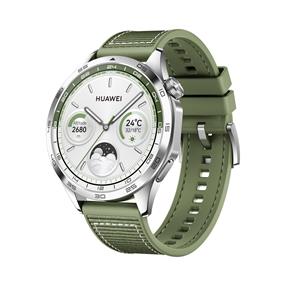 HUAWEI Watch GT 4 46mm Smartwatch, Up to 2 Weeks Battery Life, 24/7 Health Monitoring, Compatible with Andriod & iOS, Green
