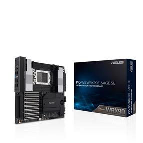 ASUS Pro WS WRX90E-SAGE SE CEB Workstation motherboard, AMD Ryzen™ Threadripper™ PRO 7000 WX-Series Processors, ECC R-DIMM DDR5, 32 power-stage,7xPCIe 5.0 x 16, PCIe 5.0 M.2, 10 Gb and 2.5 Gb LAN, multi-GPU support, CPU and memory overclocking ready