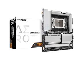 Carte mère GIGABYTE TRX50 AERO D sTR5 AMD TRX50 EATX - DDR5, PCIe 5.0 M.2, PCIe 5.0, USB4 Type-C, Wi-Fi 7, Marvell 10GbE